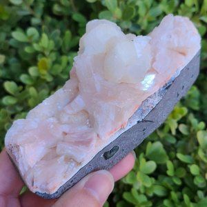 Pink Heulandite and Stilbite specimen